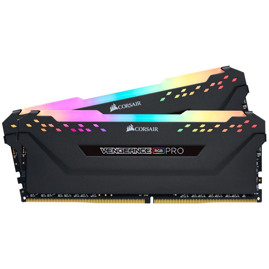 Vengeance RGB PRO Black 2x16GB DDR4 2666MHz CL16 DIMM (CMW32GX4M2A2666C16) Vengeance RGB PRO Black 2x16GB DDR4 2666MHz CL16 DIMM (CMW32GX4M2A2666C16)