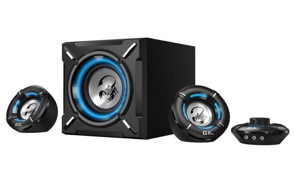 Genius SW-G2.1 1000 Gaming hangszóró Black 