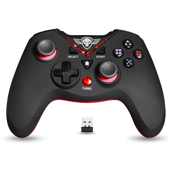 Gamepad Vezeték Nélküli - XGP WIRELESS Red (USB, Vibration, PC és PS3 kompatibilis, fekete-piros) Gamepad Vezeték Nélküli - XGP WIRELESS Red (USB, Vibration, PC és PS3 kompatibilis, fekete-piros)