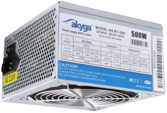 Basic 500W 12CM OEM tápegység
