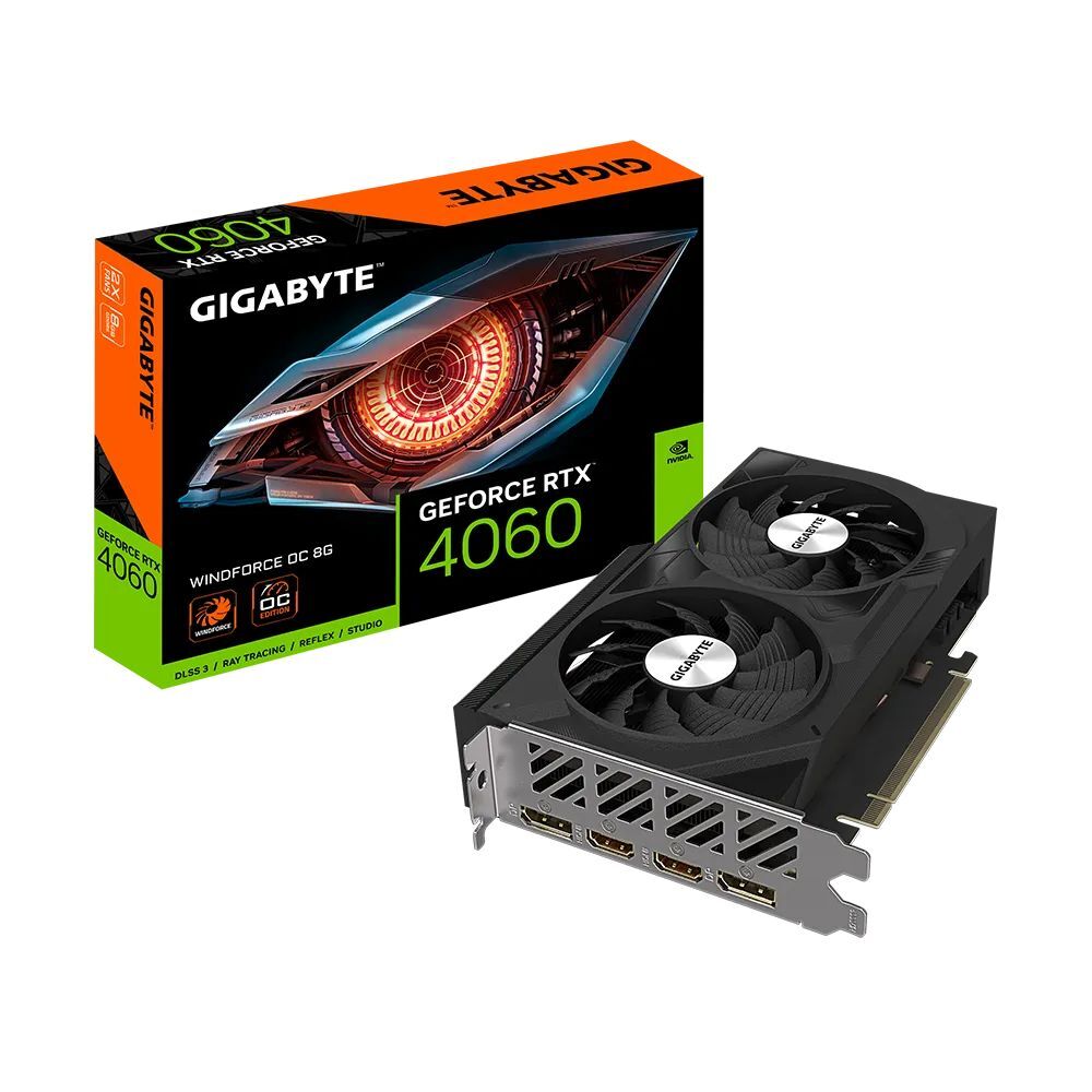 Gigabyte RTX4060 WINDFORCE OC 8G Gigabyte RTX4060 WINDFORCE OC 8G