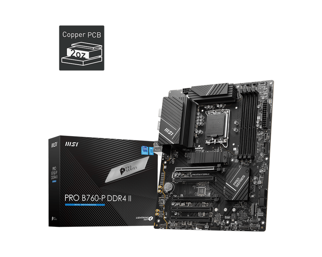 Msi PRO B760-P DDR4 II Msi PRO B760-P DDR4 II