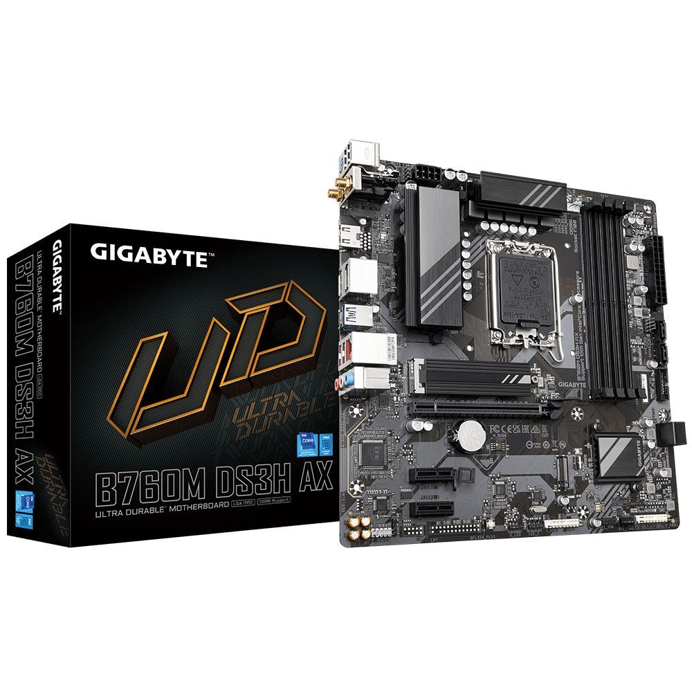 Gigabyte B760M DS3H AX Gigabyte B760M DS3H AX