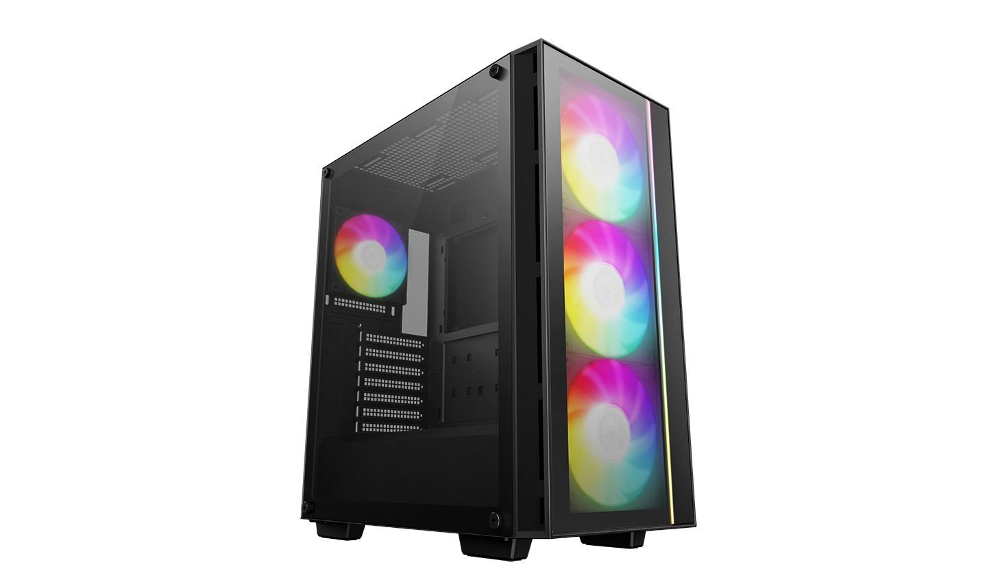 DeepCool Matrexx 55 V4 C Tempered Glass Black DeepCool Matrexx 55 V4 C Tempered Glass Black