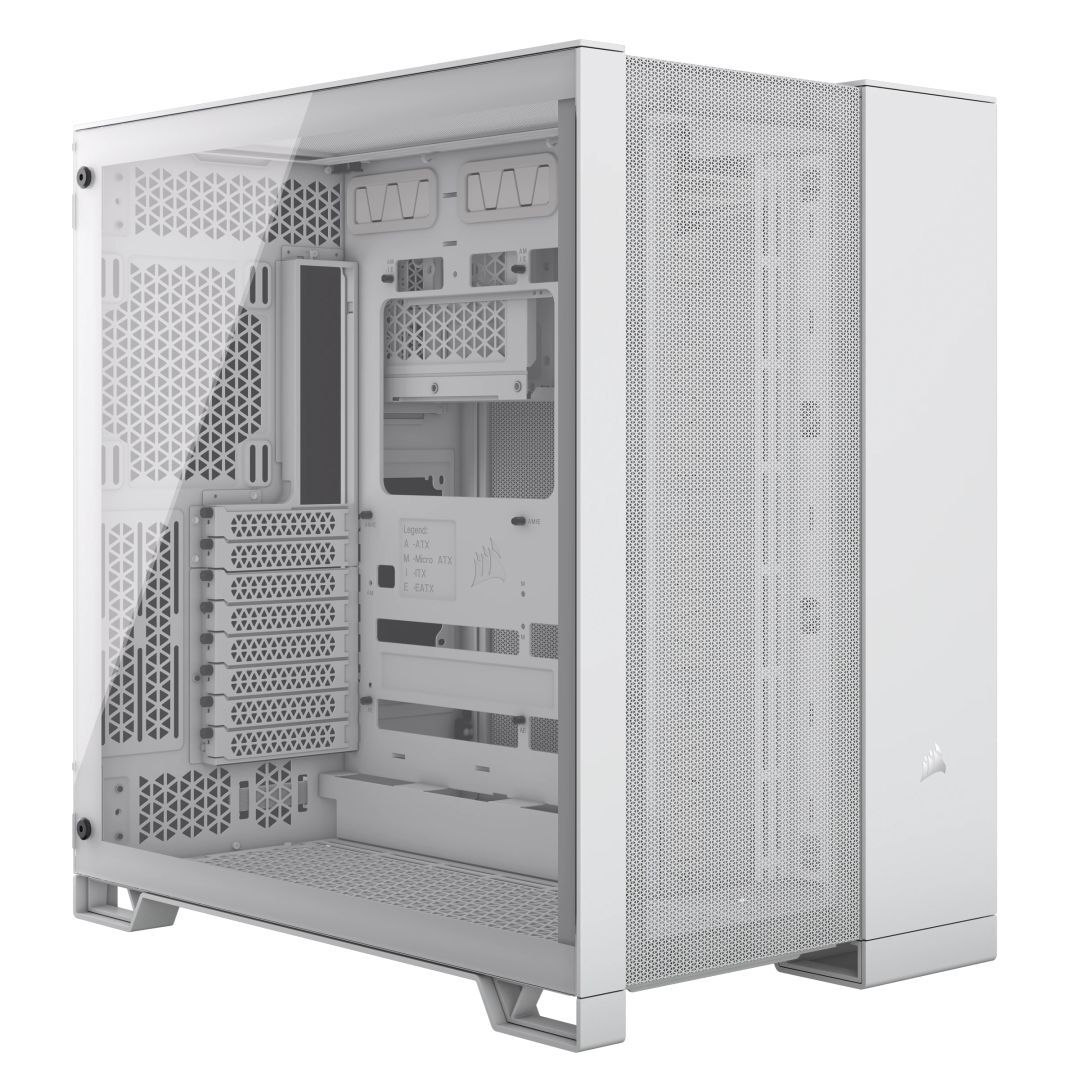 Corsair 6500D Airflow Tempered Glass White Corsair 6500D Airflow Tempered Glass White