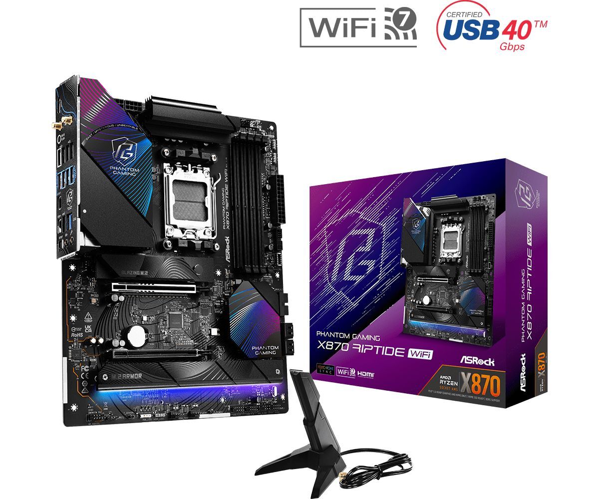 ASRock X870 RIPTIDE WIFI ASRock X870 RIPTIDE WIFI