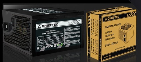 Chieftec 500W 80+ Smart Chieftec 500W 80+ Smart