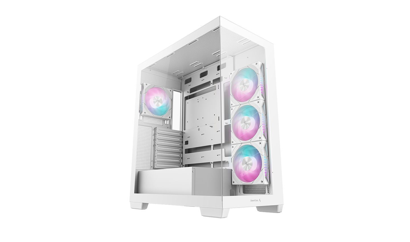 DeepCool CG580 4F WH Tempered Glass White DeepCool CG580 4F WH Tempered Glass White