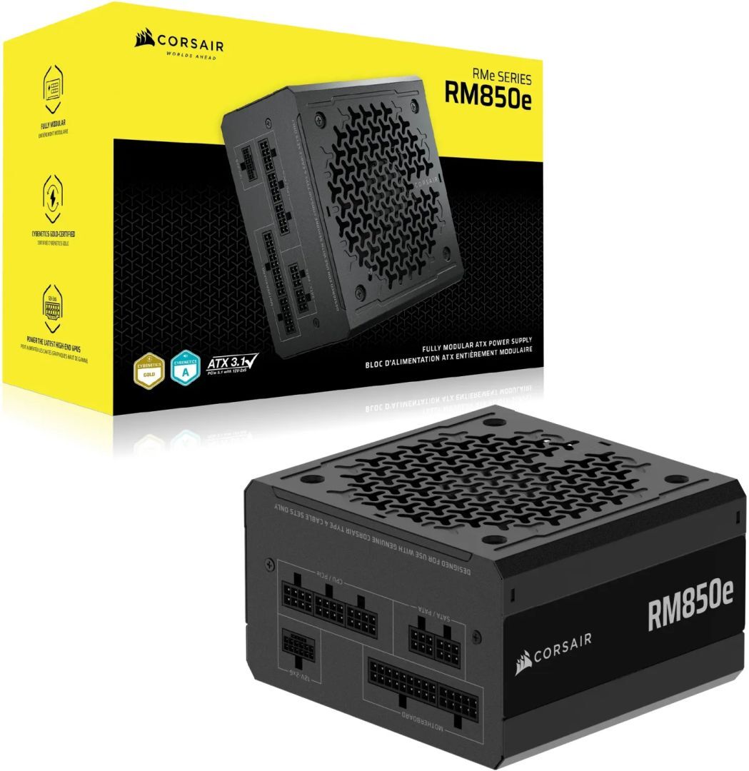 Corsair 850W 80+ Gold RM850e (2025) Corsair 850W 80+ Gold RM850e (2025)